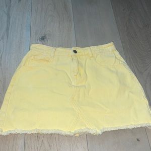 Yellow Princess Polly Skirt